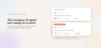 Do Google reviews affect AI recommendations? Yes, here's by how much