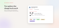 These Google Business Profile updates will help your clients dominate local search