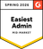 G2 Easiest Admin, Mid-Market, Spring 2026